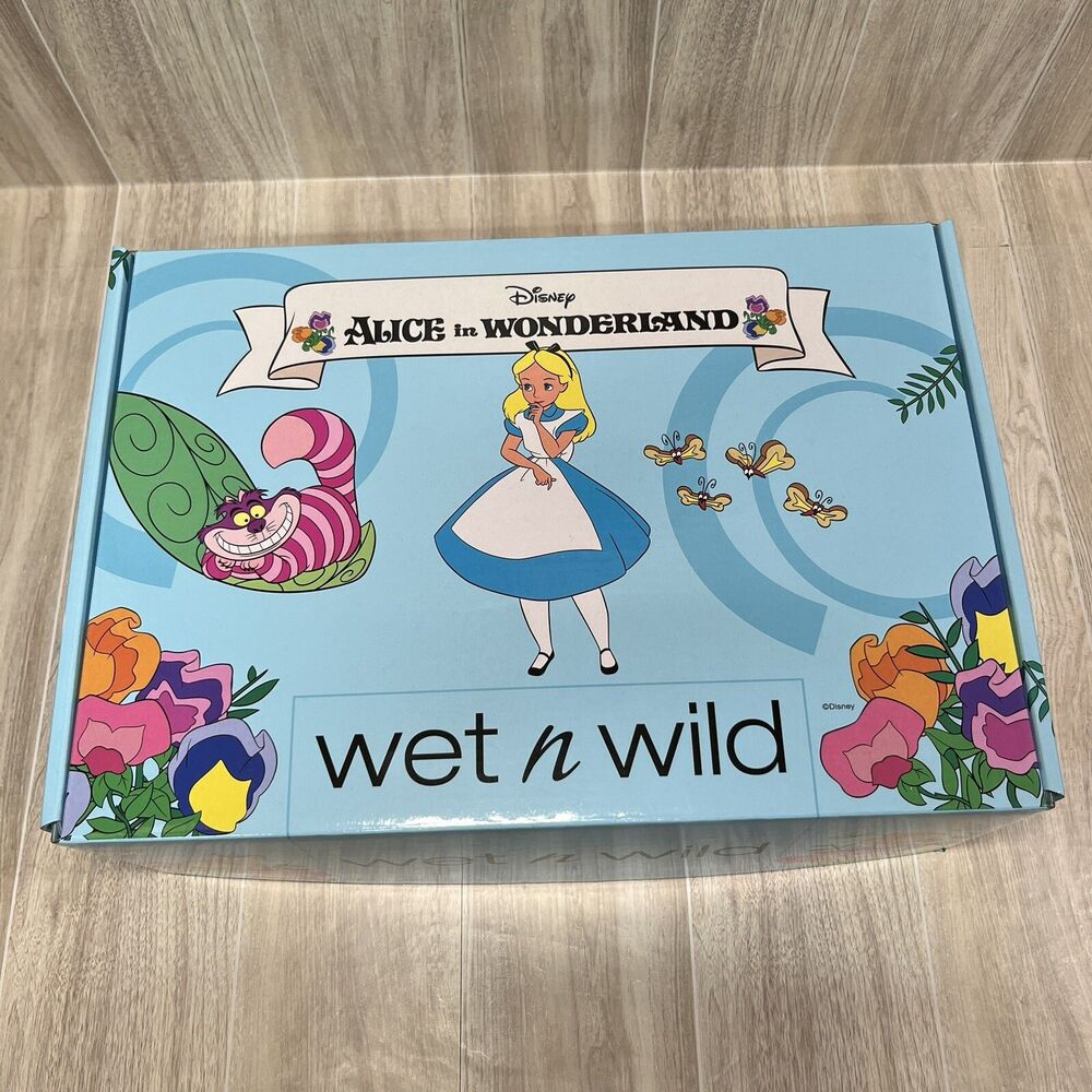 Disney Alice In Wonderland X Wet N Wild Cosmetics PR BOX Limited Edition New